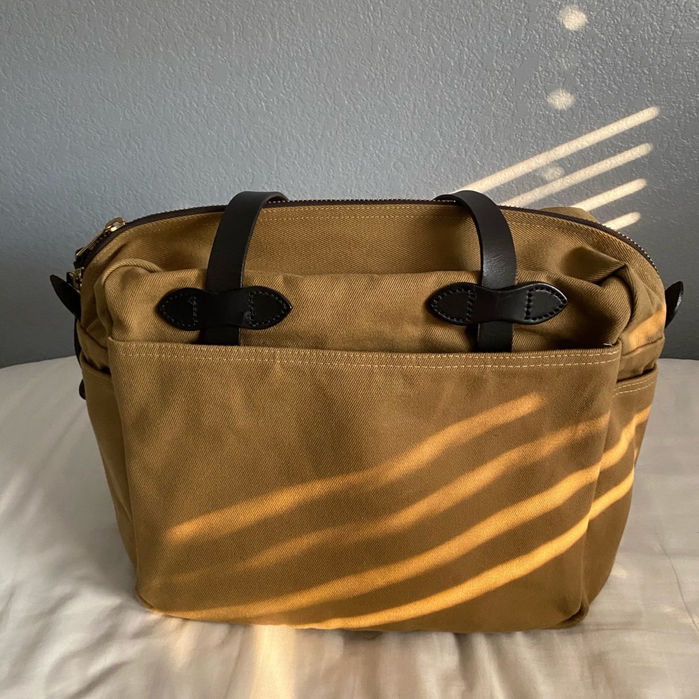 Filson zipper tote bag for sale - Picture 1 of 9